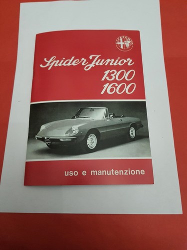 Alfa romeo spider junior - alfa, 1300