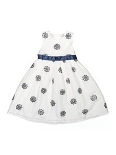 Topolino Girls White Dress 100