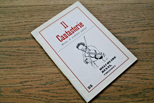Cantastorie rivista - cantastorie,