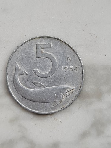 Moneta lire del 1954 - moneta,