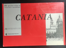 CATANIA 16 SPLENDIDE STAMPE DA CONSERVARE O INCORNICIARE