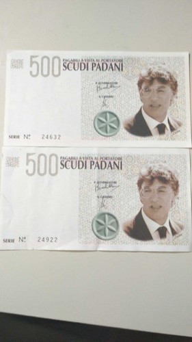 500 scudi padani - gadget, lega