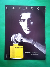 RITAGLIO DI GIORNALE CLIPPING PROFUMO CAPUCCI COLLEZIONE 1985-(175)