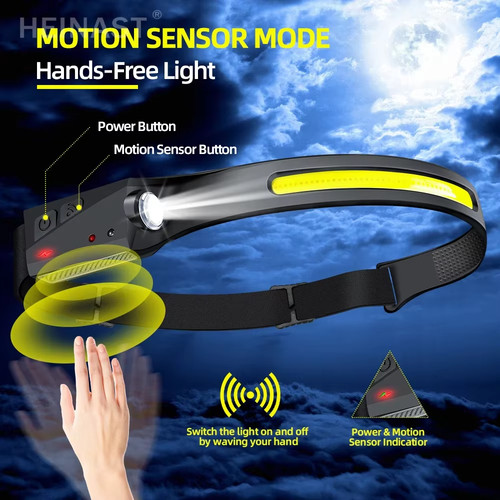 Luce led fronte - con, sensore
