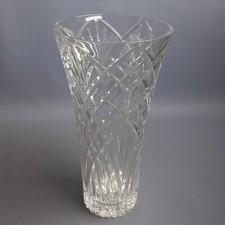 Clear Ground Crystal Vase Made