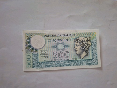 500 lire carta - lire, di