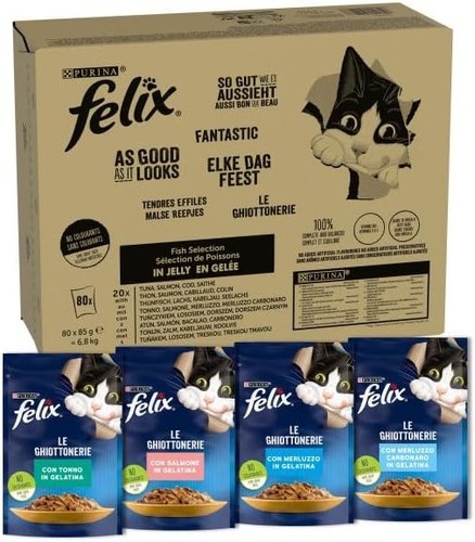 Felix cibo umido - felix, gatti