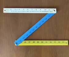 Vintage pieghevole Yardstick