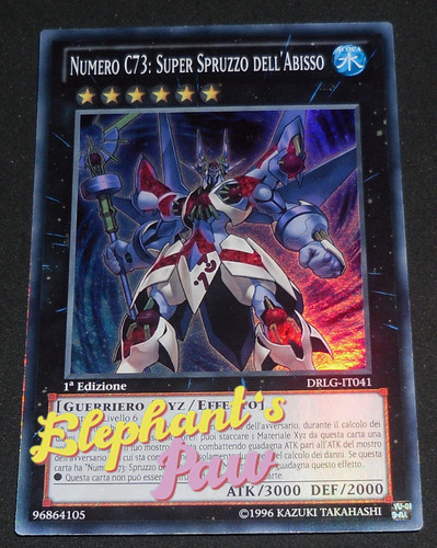 Yugioh numero c73 super - numero, c73: