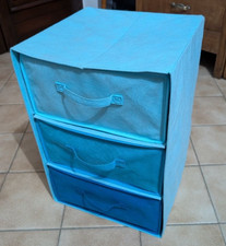 Organizer per armadio guardaroba salva spazio 3cassetti portaoggetti 45x30x30 cm