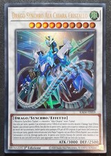DRAGO SYNCHRO ALA CHIARA CRISTALLO Ultra Rara in Italiano RA04-IT059 YUGIOH