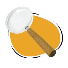 MASTERPHIL - LENTE D'INGRANDIMENTO IN RESINA PROFESSIONALE O CON MANICO IN LEGNO