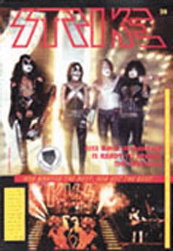 Kiss magazine fanzine - kiss,