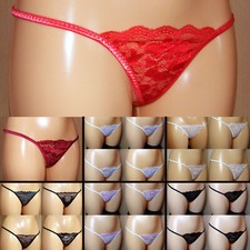 Micro String Tanga aus Spitze