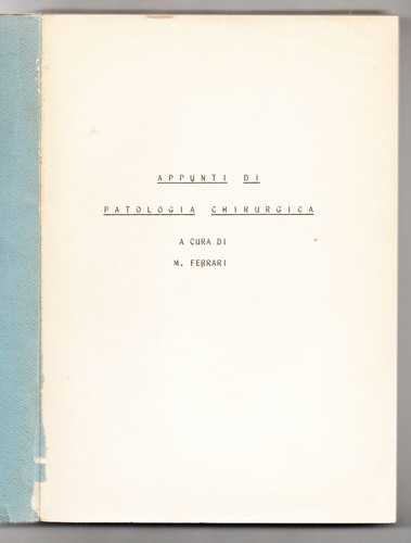 Appunti patologia - appunti, di