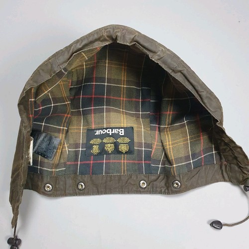 Barbour cappuccio cerato uomo - cerato,