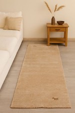 Outlet di Magazzino Tappeto Orientale Lana Vergine Lavorato a Mano Runner Gabbeh