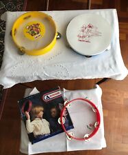 Strumenti a percussione - Due tamburelli e un cembalo