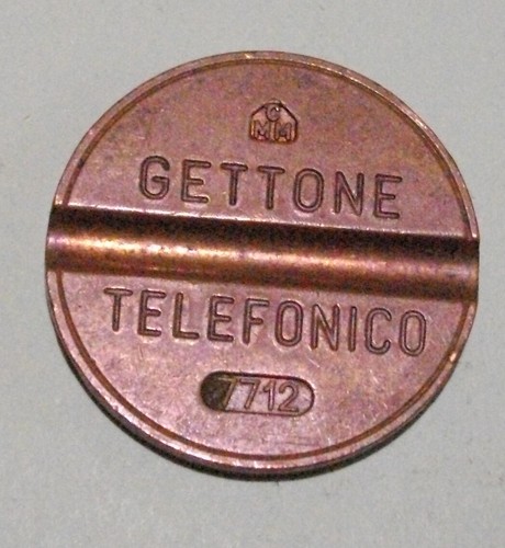 Gettone telefonico sip anno - sip,