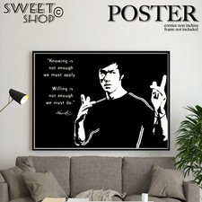 POSTER BRUCE LEE ARTI MARZIALI