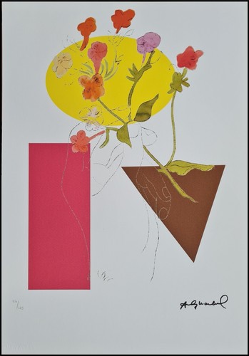 Andy warhol mano and fiori - warhol,