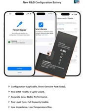 Batteria nuova OEM per Apple iphone 13 no errore popup autoinstall plug&play