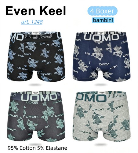 Set boxer bambini ragazzi - set, 4