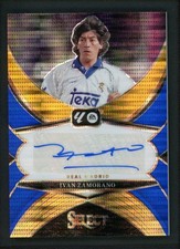 2024-25 IVAN ZAMORANO AUTO PANINI SELEZIONA LA LIGA PULSAR ORO BLU AUTOGRAFI