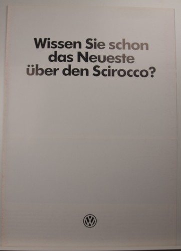 Bellissimo depliant - bellissimo, vw