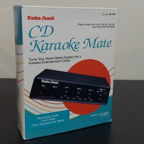 Radio shack karaoke mate - cd,