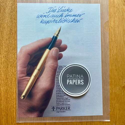 Penna stilografica parker - penna, 75
