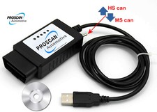 FORScan OBD2 Lettore Codice ELM327 Adattatore Scanner USB Strumento Diagnostico per Ford