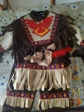 VESTITO/COSTUME DI CARNEVALE  - INDIANO anni 5/7