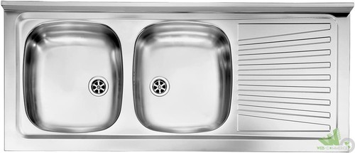 Lavello acciaio inox appoggio - acciaio,