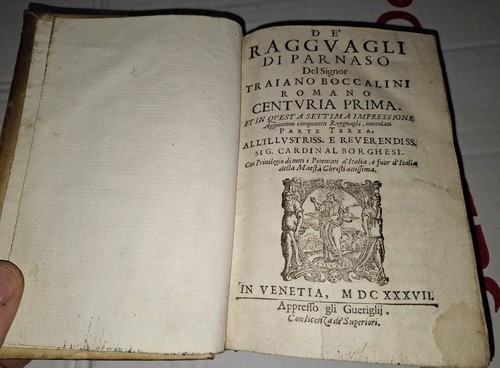 Ragguagli parnaso di - ragguagli,