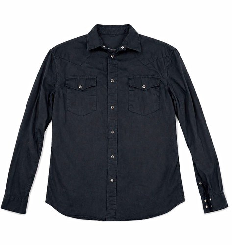 Zara uomo nero cotone tinta - nero,
