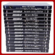 14 Biker Build-Off DVD Lot