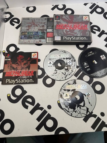 Metal gear solid playstation - metal,