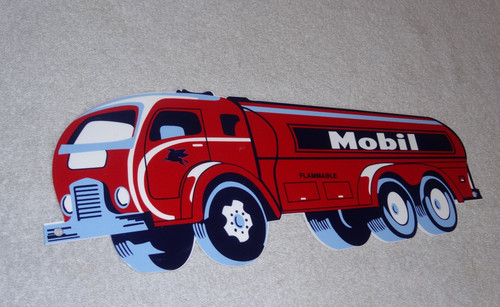 Insegna vintage mobilgas - insegna,