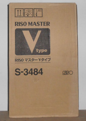 Riso 3484 master a3 - riso, s-3484