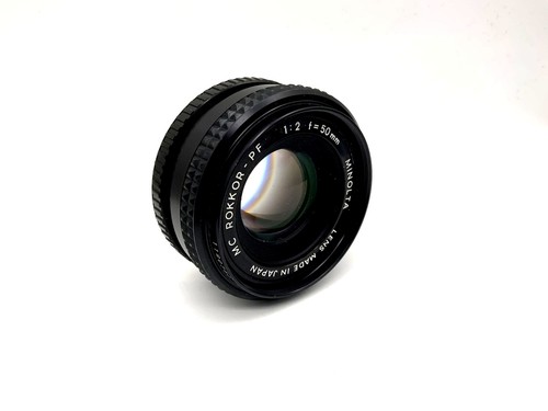 Minolta 2 obiettivo mc - mm,