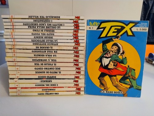 Tutto tex sequenza 8 - tex, 1-8