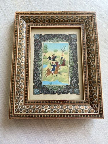 Quadro miniatura persiano