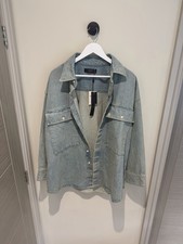 Amiri Giacca Uomo Denim Nuova
