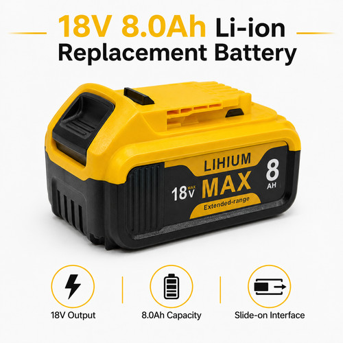Batteria per dewalt v - batteria,