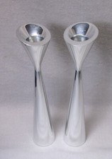 Coppia portacandele Nambe