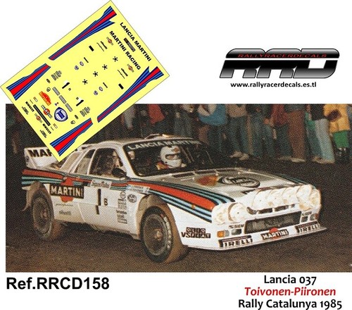 Decal calca lancia 037 - lancia,
