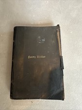 Vintage 1907 German Evangelical Lutheran Hymn Book Printed In Buffalo, NY Owned 
