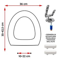 SEDILE COPRIWATER COMPATIBILE