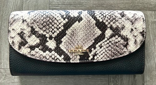 Portafoglio coach snake - portafoglio,